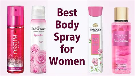 best smelling body spray for ladies